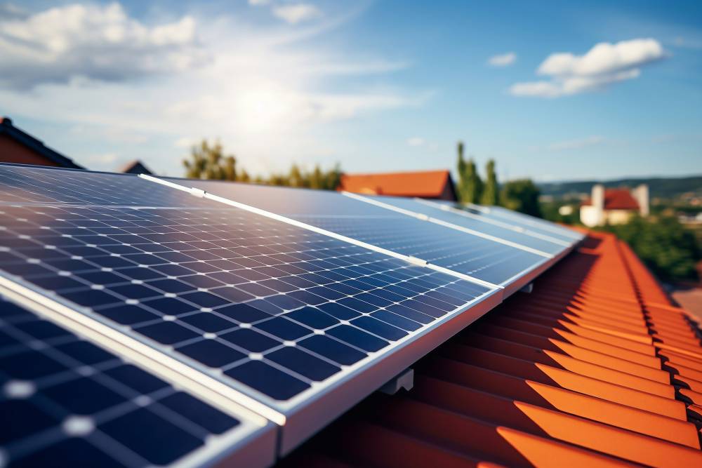 Panneaux photovoltaïques près de Thionville