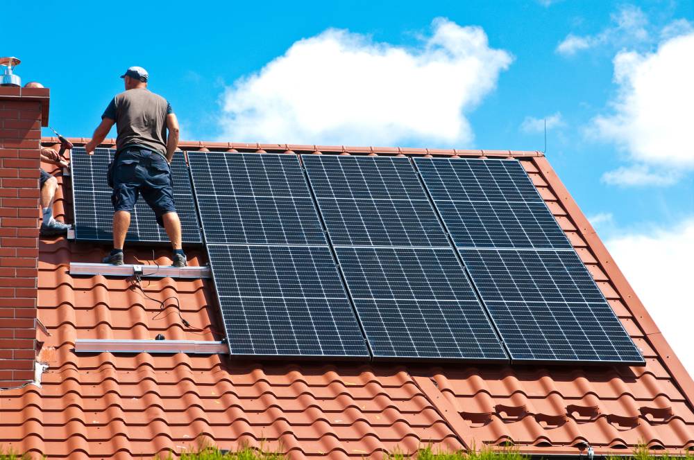 Installation de panneaux photovoltaïques près de Thionville